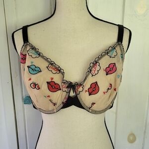 Savage X Fenty Unlined Cute Af Nude Print Bra